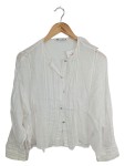 Vorschaubild 1 von Bluse Weiß Stickerei Knöpfe Gr. 36