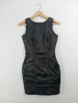 Vorschaubild 2 von Cocktailkleid Gr. 34 schwarz ärmellos figurbetont