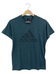 Vorschaubild 1 von Herren T-Shirt Blau Melange Logo Gr. 44