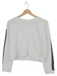 Vorschaubild 1 von Sweatshirt Gr. 164 Weiß Streifen Cropped