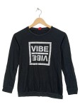 Vorschaubild 1 von Pullover VIBE Print Langarm Gr. 152 Schwarz