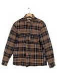 Vorschaubild 1 von Herren Freizeithemd kariert Gr. 38 Braun Hemdjacke