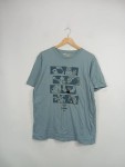 Vorschaubild 4 von T-Shirt Herren Gr. 50/M Blau Baumwolle Grafisch Casual Kurzarm Alltag