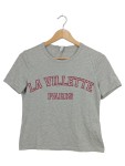 Vorschaubild 1 von T-Shirt Damen Gr. 38 Grau LA VILLETTE PARIS