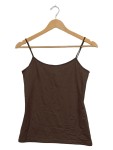 Vorschaubild 1 von Damen Trägertop Top Braun Gr. 36 S Basic Sommer