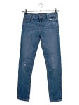 Vorschaubild 1 von Jeans Slim Fit Damen Größe 38 Blau Used Look
