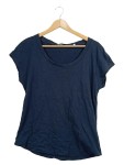 Vorschaubild 1 von T-Shirt Gr. 38 Dunkelblau Rundhals Kurzarm