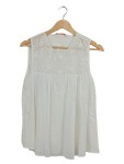 Vorschaubild 1 von Top Weiß Stickerei Blumenmuster Boho Gr. 36