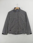 Vorschaubild 2 von Windjacke Kinder Gr. 152 Schwarz Polyester Kariert Casual Langarm