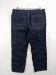 Vorschaubild 2 von Arbeitshose Herren Gr. 40 Schwarz Cargo Kontrastnaht