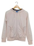Vorschaubild 1 von Trainingsjacke Damen Gr. 34 Pink Kapuze Streifen
