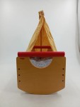 Vorschaubild 2 von Puppenwagen Holz Verdeck Gelb Sterne Mond