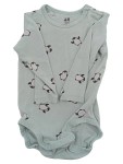 Vorschaubild 1 von Baby Body Langarm Pinguin Gr. 74 Hellblau
