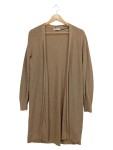Vorschaubild 1 von Strickjacke Cardigan Gr. 38 beige Langarm offen