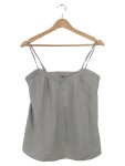 Vorschaubild 1 von Benetton Top Träger V-Ausschnitt Weiß Gr. 38