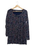 Vorschaubild 1 von Bluse Gr. 40 Muster Knopfleiste Blau