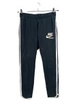 Vorschaubild 1 von Sportswear Jogginghose Damen Schwarz Gr. 40 L Baumwolle Streifen