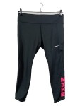 Vorschaubild 1 von Leggings Damen Größe 40 Schwarz Pink Schriftzug