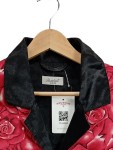 Vorschaubild 4 von Schlafanzug Damen Gr. 40/L Rot Polyester Baumwolle Blumenmuster Freizeit