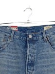 Vorschaubild 5 von 501 Destroyed Jeans Herren Größe 34 Used Look Blau