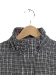 Vorschaubild 4 von Windjacke Kinder Gr. 152 Schwarz Polyester Kariert Casual Langarm