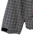Vorschaubild 5 von Windjacke Kinder Gr. 152 Schwarz Polyester Kariert Casual Langarm
