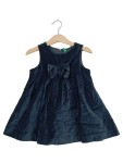 Vorschaubild 1 von Festliches Kleid Gr. 92 Blau Samt