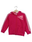 Vorschaubild 1 von Trainingsjacke Gr. 104 Pink Kapuze Logo