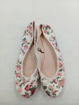 Vorschaubild 2 von Ballerinas Blumenmuster Gr. 38 Weiß Rosa