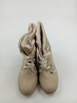 Vorschaubild 2 von Stiefelette Schnürstiefelette Gr. 38 beige gefüttert