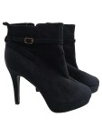 Vorschaubild 1 von Stiefelette Damenschuhe Schwarz Absatzschuh Gr. 38