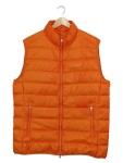 Vorschaubild 1 von Steppweste Herren Gr. 50, L Orange Daunenweste Outdoor