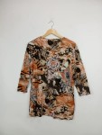 Vorschaubild 2 von Twin Set Gr. 42 Blumenmuster Orange Braun