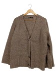 Vorschaubild 1 von Strickjacke meliert Braun Gr. 38 Knöpfe