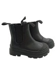 Vorschaubild 1 von Chelsea Boots Kinder Gr. 24 Schwarz Stiefel Kunstleder