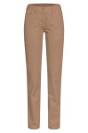 Vorschaubild 1 von Damen Chinohose Stoffhose Casual Regular Fit Beige Gr. 40 W31 L32