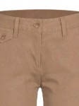 Vorschaubild 2 von Damen Chinohose Stoffhose Casual Regular Fit Beige Gr. 40 W31 L32