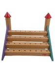 Vorschaubild 1 von Holz Kugelbahn Spielzeug mit Glocke 29x33cm
