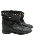 Vorschaubild 1 von Damen Stiefelette Schwarz Nieten Gr. 38