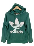 Vorschaubild 1 von Kapuzenpullover Hoodie Grün Logo Damen Gr. 38