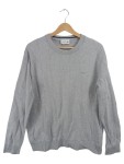 Vorschaubild 1 von Pullover Herren Gr. 50 Grau Rundhals Rippstrick