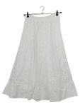 Vorschaubild 1 von Sommerkleid Gr. 36 Weiß Lochstickerei Blumenmuster