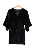 Vorschaubild 1 von Abendkleid Schwarz Knöpfe Gr. 36