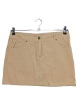 Vorschaubild 1 von Cordrock Damen Gr. 38 Beige Casual Sommerrock