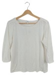 Vorschaubild 1 von Langarmshirt Damen Gr. 38 Weiß Basic