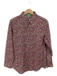 Vorschaubild 1 von Benetton Hemdbluse Blumenmuster Pink Gr. 38
