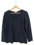 Vorschaubild 1 von Damen Pullover Gr. 38 Blau Basic Baumwolle