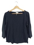Vorschaubild 1 von Pullover Damen Gr. 38 Blau Basic Baumwolle