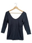 Vorschaubild 1 von Langarmshirt Gr. 38 Schwarz Cut-Out Basic
