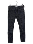 Vorschaubild 1 von Jeans Slim Fit Schwarz Ripped Destroyed Look Gr. 38